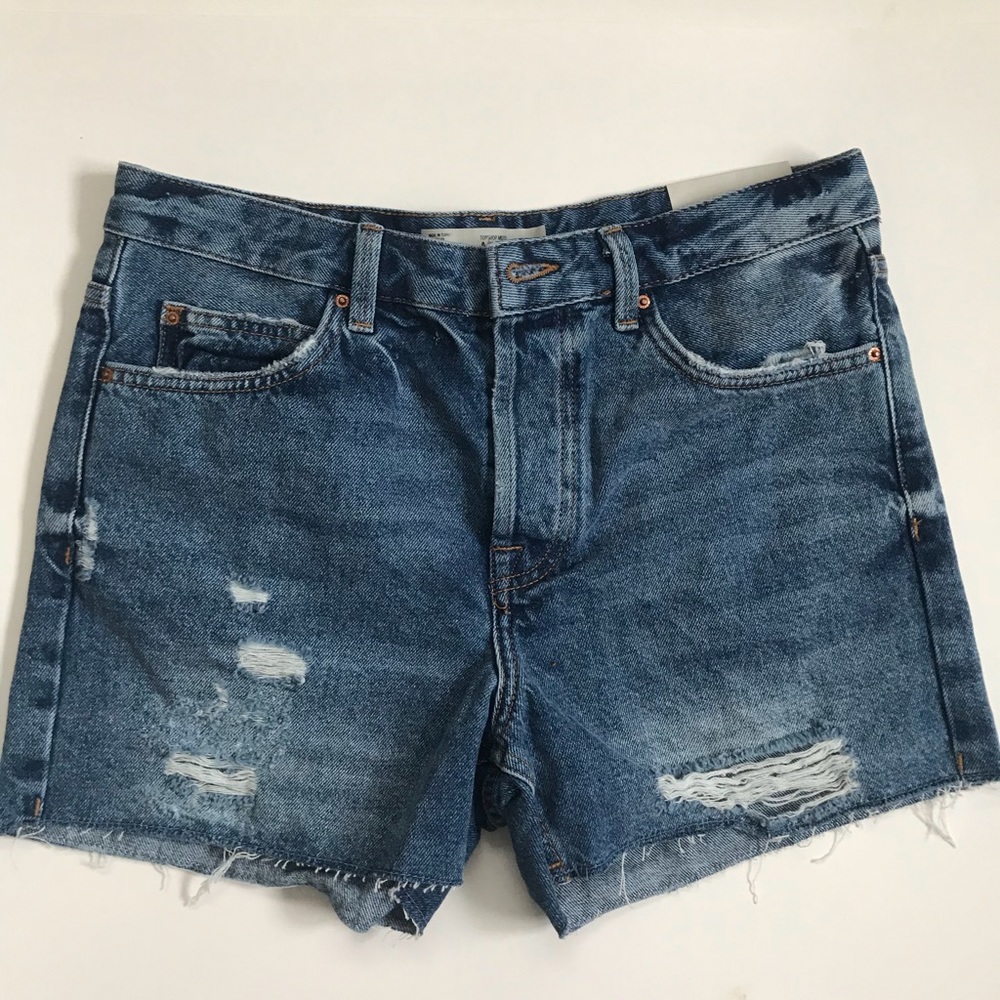 Topshop Ashley Ultimate Vintage Mid-Rise Shorts